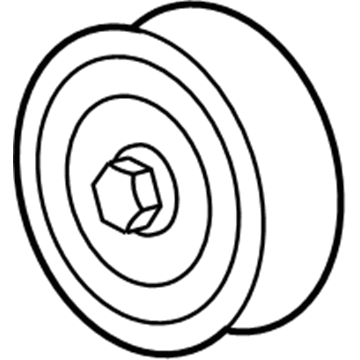 Chevy 12580774 Idler Pulley