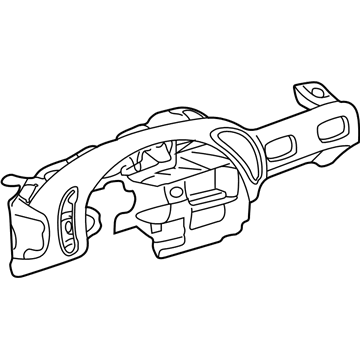 Pontiac 88892782 Instrument Cluster Panel