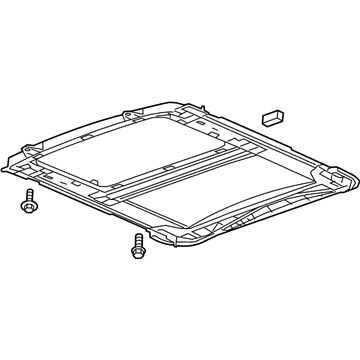 Cadillac 23282355 Sunroof Frame