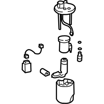 Pontiac 19185090 Fuel Pump Assembly