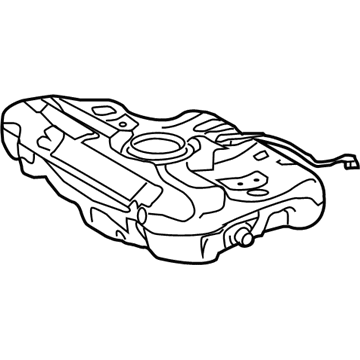 2010 Pontiac Vibe Fuel Tank - 19185044