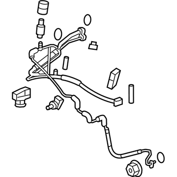 Buick 84074315 Pressure Hose