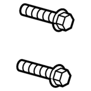 GM 11588733 Bolt, Heavy Hx Acorn Flange Head