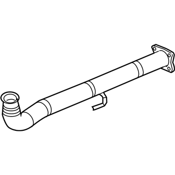 GM 15068671 Exhaust Pipe Assembly*Marked Print