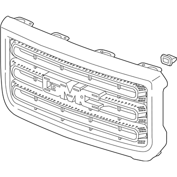 GM 23155057 Grille Assembly, Front *Chrome