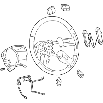 Oldsmobile Steering Wheel - 10364491