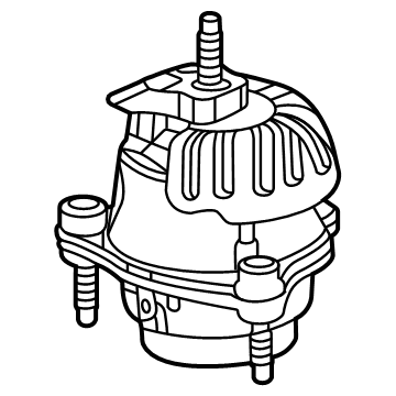 Chevy Corvette Motor And Transmission Mount - 84675416