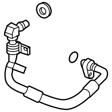 2021 GMC Sierra 2500 HD Automatic Transmission Oil Cooler Line - 87855565