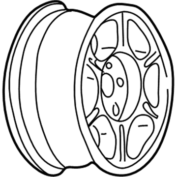 Oldsmobile Bravada Spare Wheel - 12362223