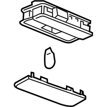 Chevy 22964362 Dome Lamp