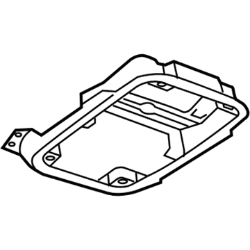 GM 22897541 Plate Assembly, Roof Console Backing