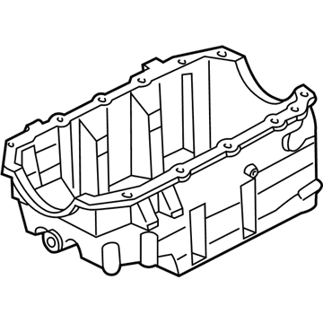 Pontiac 24508996 Oil Pan