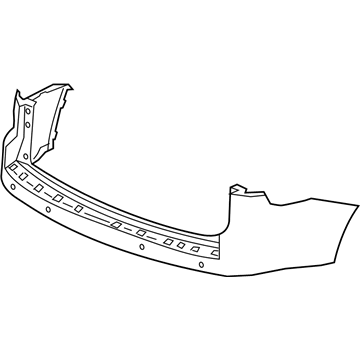 GMC 23350828 Bumper Cover