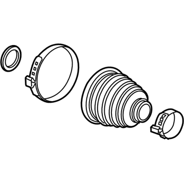 GM 95908489 Boot Kit, Front Whl Drv Shf Cv Jt Inr