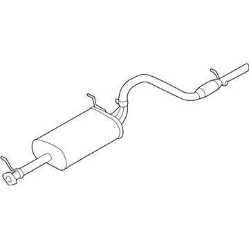 Chevy 91176510 Muffler & Pipe