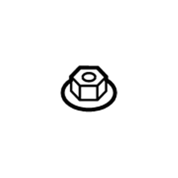 Chevy 11517996 Gear Assembly Nut