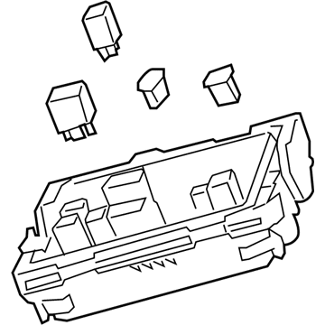 Cadillac 23278412 Fuse & Relay Box