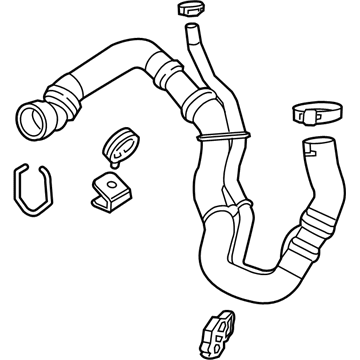 2019 Chevy Silverado 2500 HD Cooling Hose - 84401398