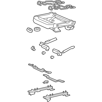 GM 20929303 Frame Asm,Driver Seat Cushion<See Guide/Contact Bfo>