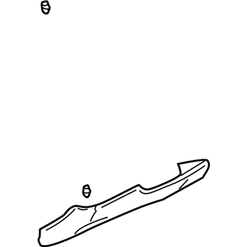 Cadillac 12482722 Knee Bolster