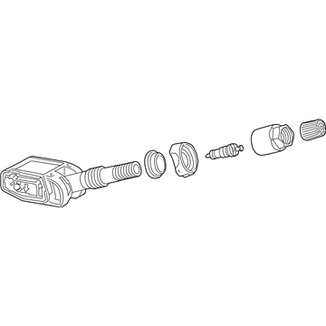 Cadillac 13540598 TPMS Sensor