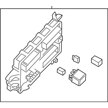 Cadillac 23134073 Fuse & Relay Box