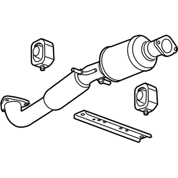 2012 Buick LaCrosse Exhaust Pipe - 22935121