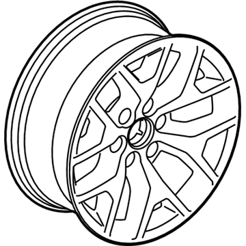 GMC 22796082 Wheel, Alloy