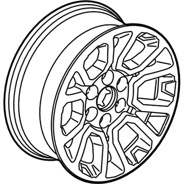 GMC 20937770 Wheel, Alloy