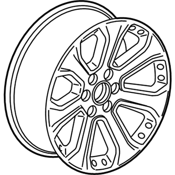 GMC 84340647 Wheel, Alloy