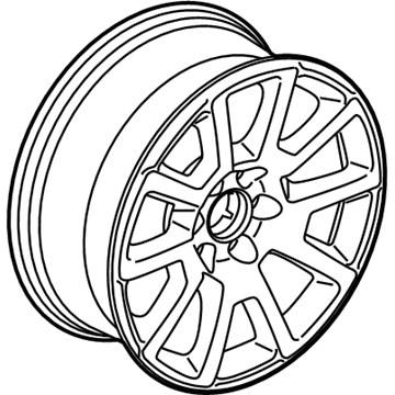 GMC 20937765 Wheel, Alloy