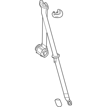 GM 84779908 Retractor Kit, R/Seat Belt *Shale