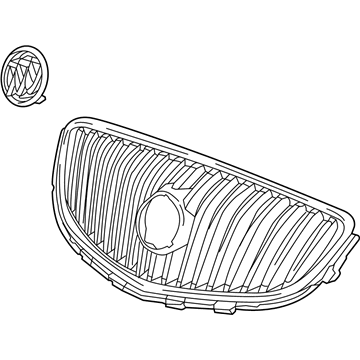 GM 23172630 Grille Assembly, Front