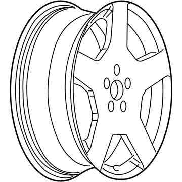 Chevy 9595919 Wheel, Alloy