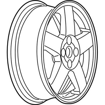 Chevy 9593529 Wheel, Alloy