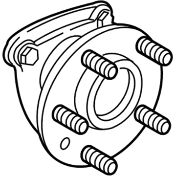 Cadillac 25954415 Hub & Bearing