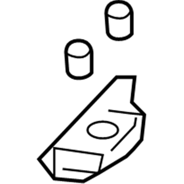 GM 10350279 Reinforcement Assembly, Trans Support