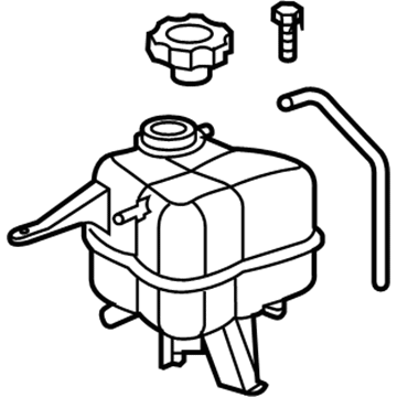 Cadillac 25767641 Reservoir Tank