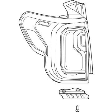 GM 85150719 LAMP ASM-RR BODY STRUCTURE STOP