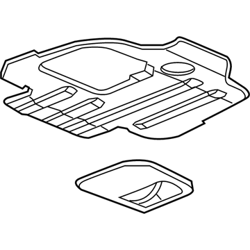 Buick 15848242 Lower Shield