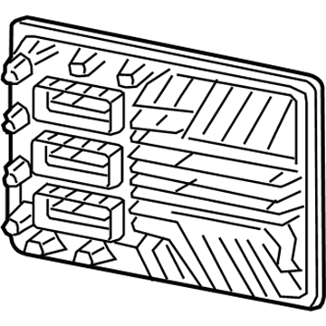 Cadillac 12703872 ECM