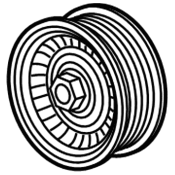 Chevy 12703922 Idler Pulley