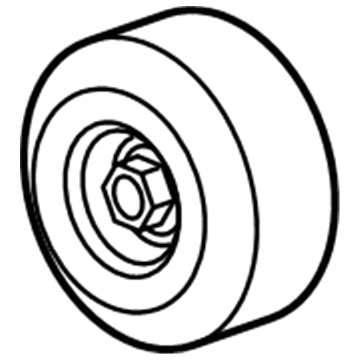 Chevy 92221552 Idler Pulley