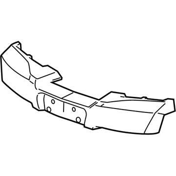 GM 25762747 Absorber, Front Bumper Fascia Energy