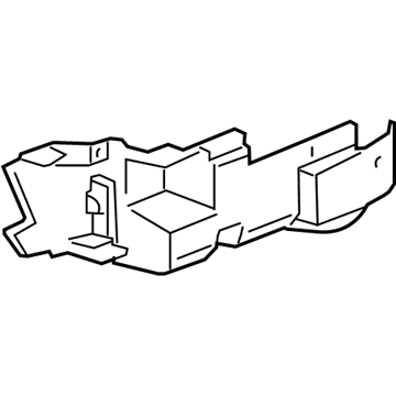 GM 15285242 Shield, Engine Splash (Rh)