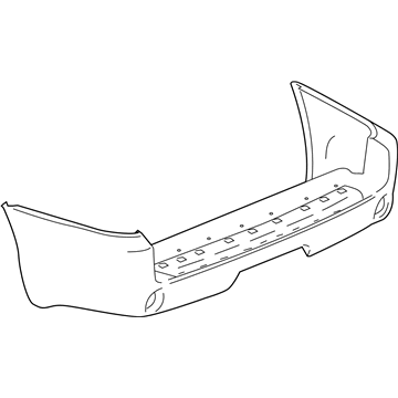 2004 GMC Envoy XUV Bumper - 12335763