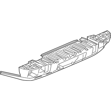 GM 15237472 Bar, Rear Bumper Imp