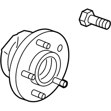 Buick 22859843 Hub & Bearing