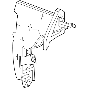 Cadillac 84942152 Washer Reservoir