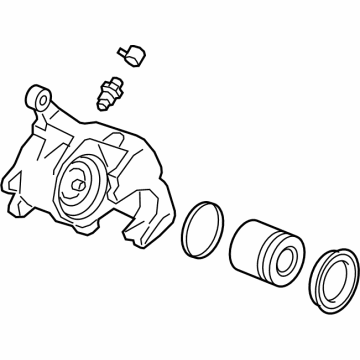 Chevy Silverado 1500 LD Brake Caliper Repair Kit - 13537065